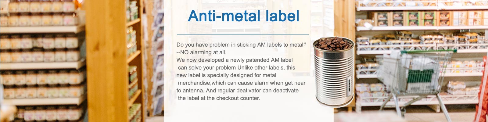 calidad etiqueta anti del hurto Fábrica